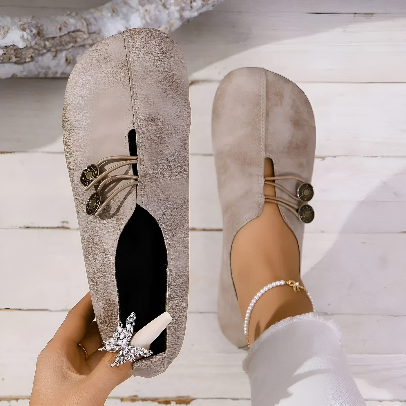 Carrie – Elegant Slip-On Shoes