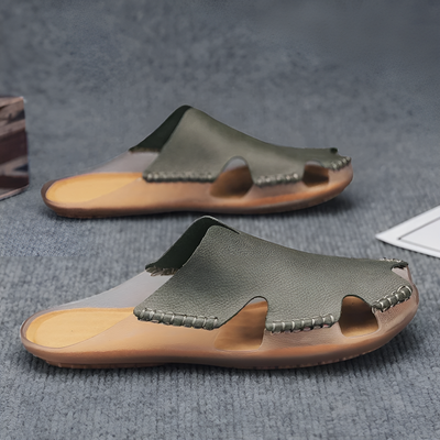 Herman – Bayford Leather Slides