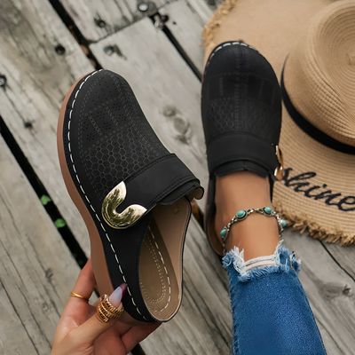 Gaia - Chic Supportive Wedge Sandals