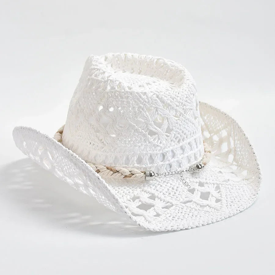 Kaylen – Seashell Straw Hat