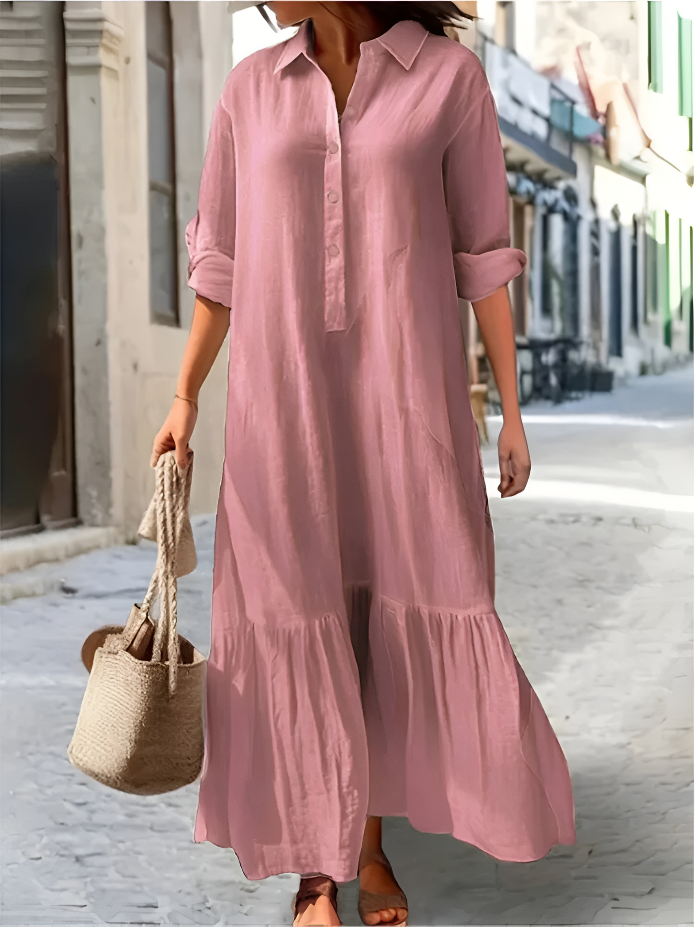 Naya - Flowing Tiered Dress