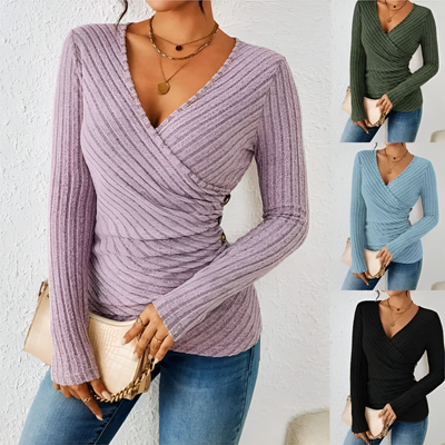 Clara - Tummy Tucking Long Sleeve Top