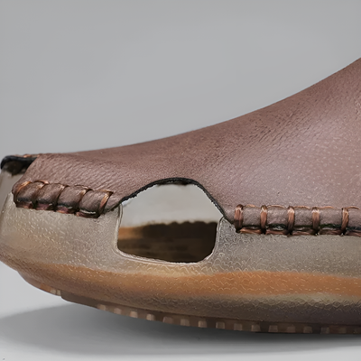 Herman – Bayford Leather Slides