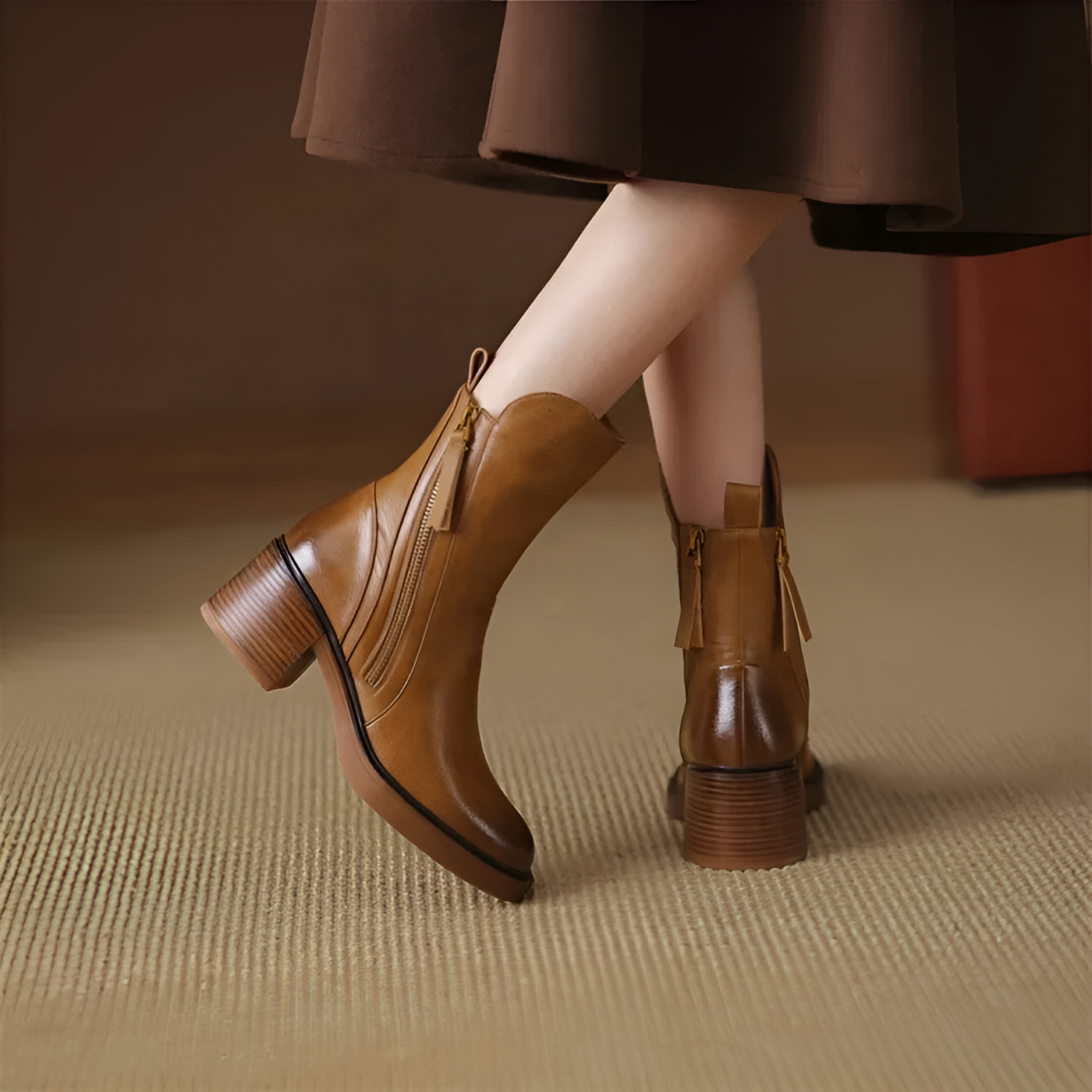 Jade - Premium Ankle Boots