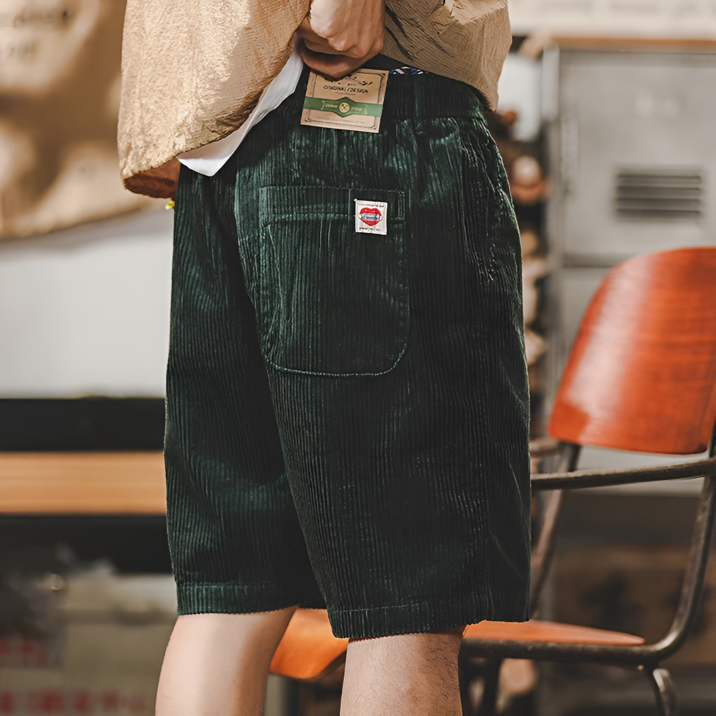 Lucas - Comfort Corduroy Shorts
