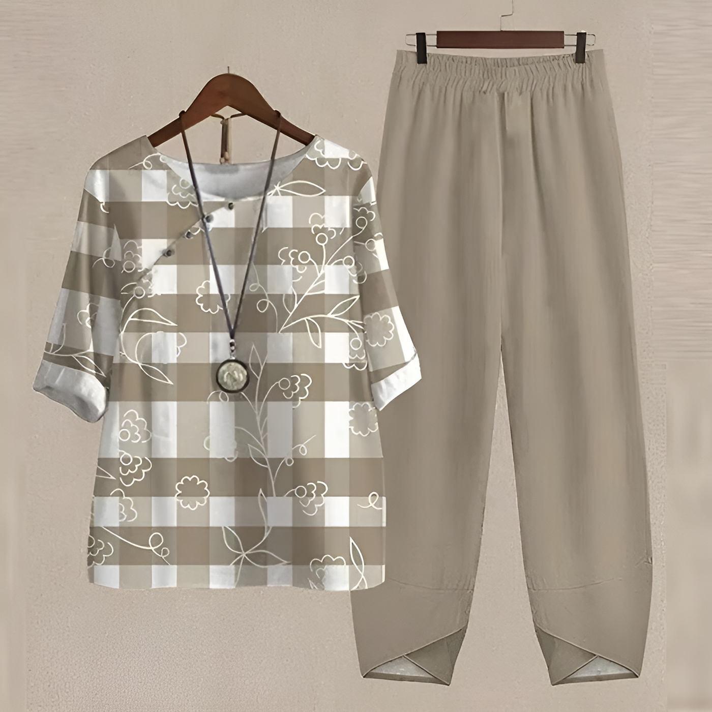 Liv - Elegant and Comfortable Shirt and Pants Set