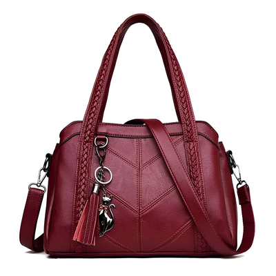 Alina - Stylish Cat Charm Handbag