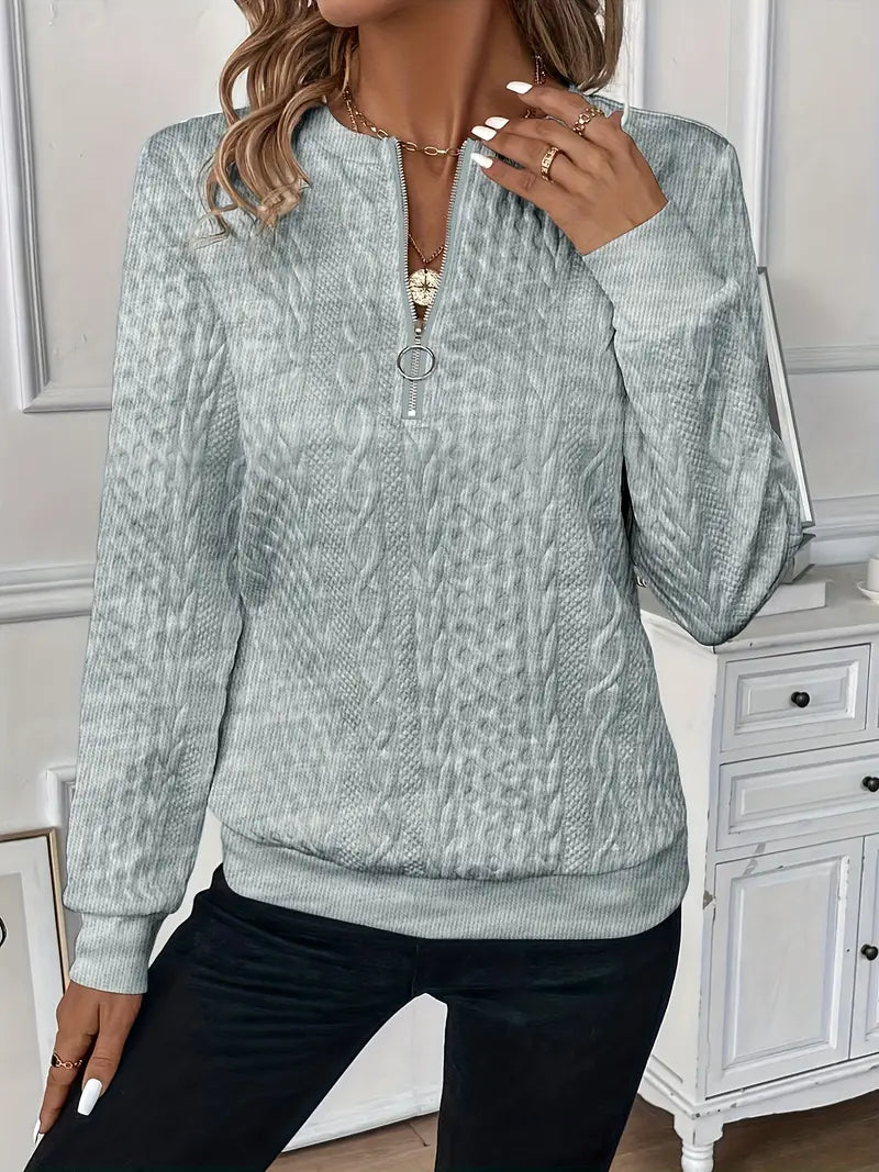 Kimberly - Sweater with Zipper