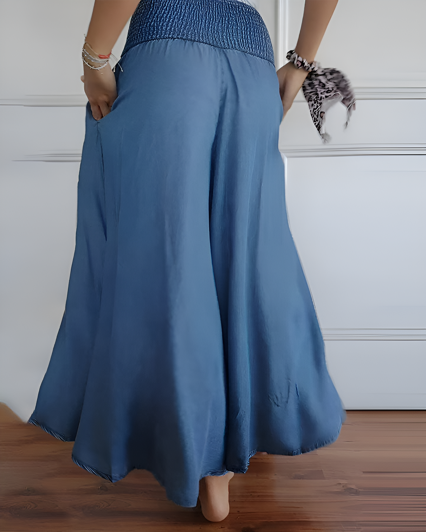Amalia - Pants with Elastic Waistband