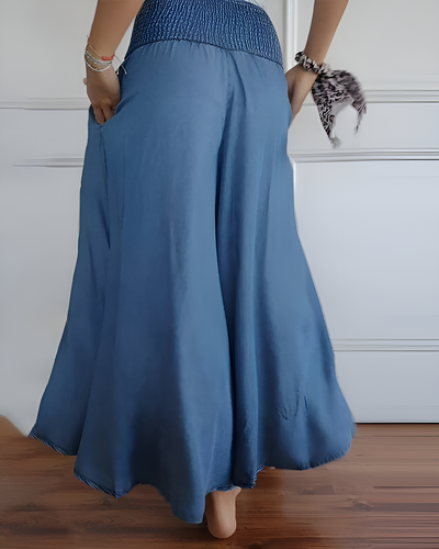 Amalia - Pants with Elastic Waistband