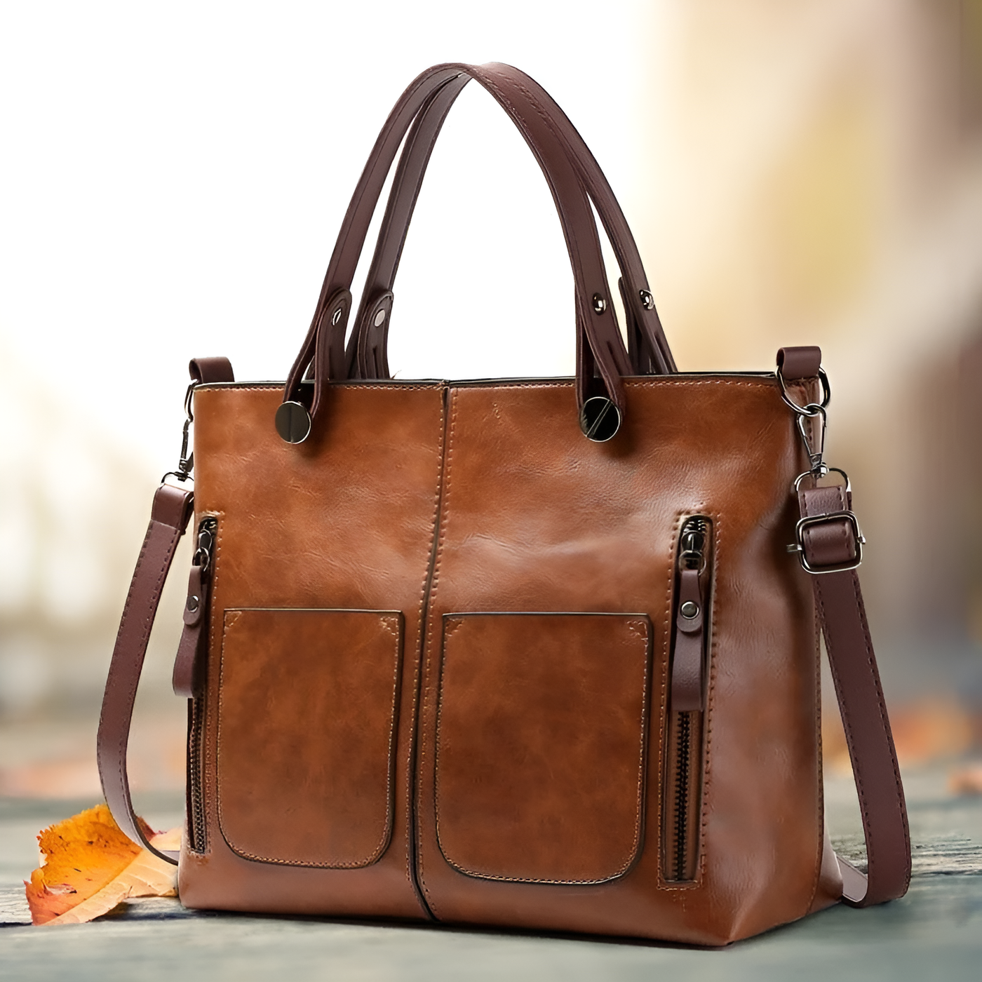 Aubrey - Stylish Leather Shoulder Bag