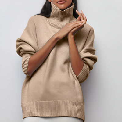 Hannah - Comfortable Turtleneck Sweater