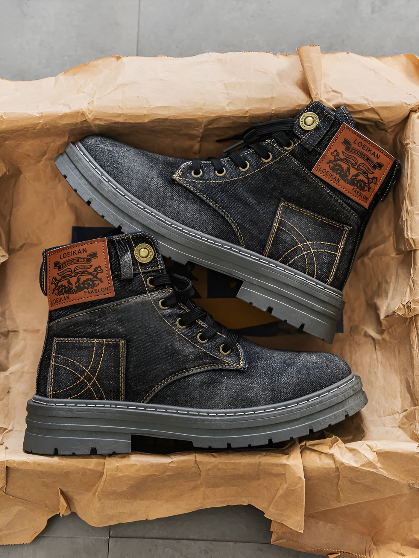 Otto - Stylish Denim Boot