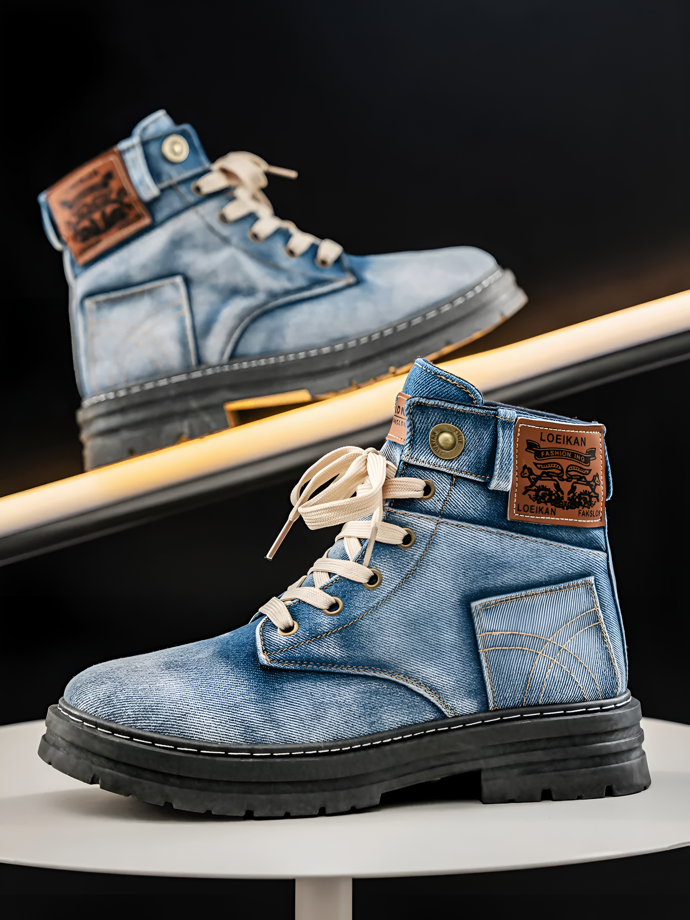 Otto - Stylish Denim Boot