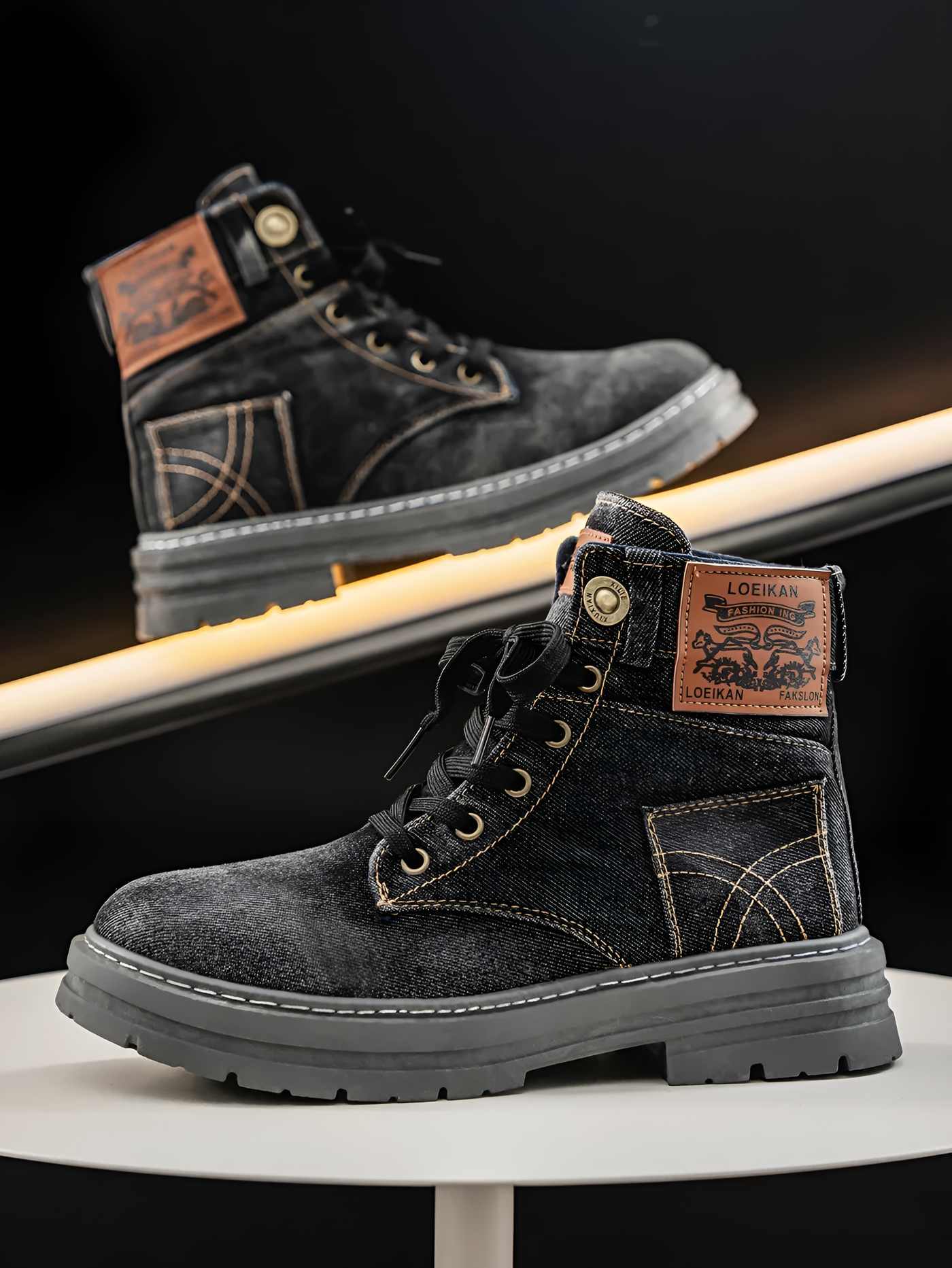 Otto - Stylish Denim Boot