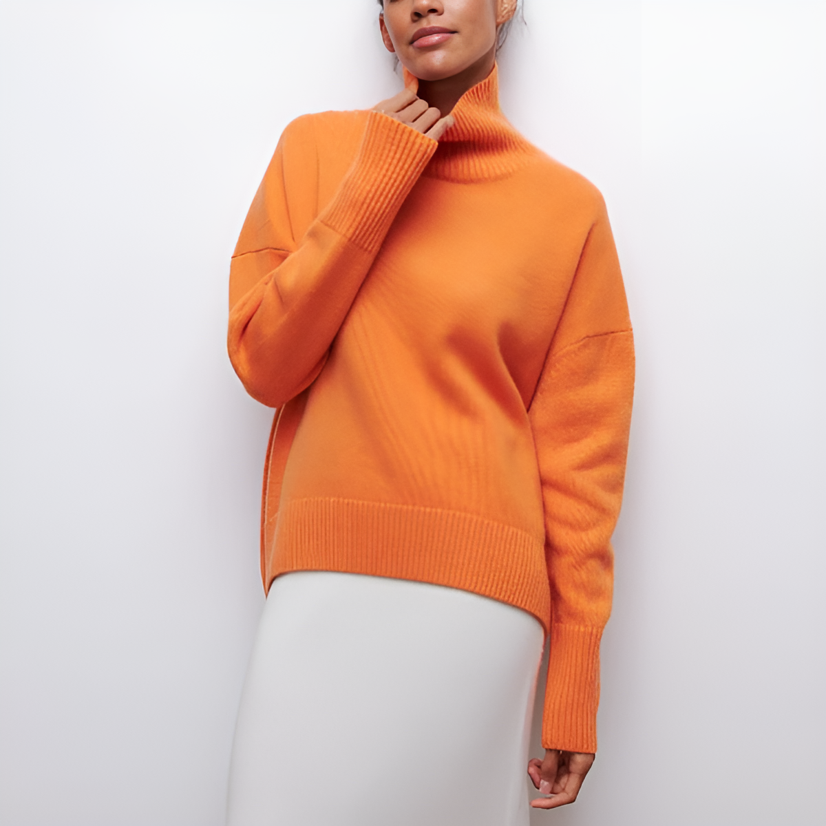 Hannah - Comfortable Turtleneck Sweater