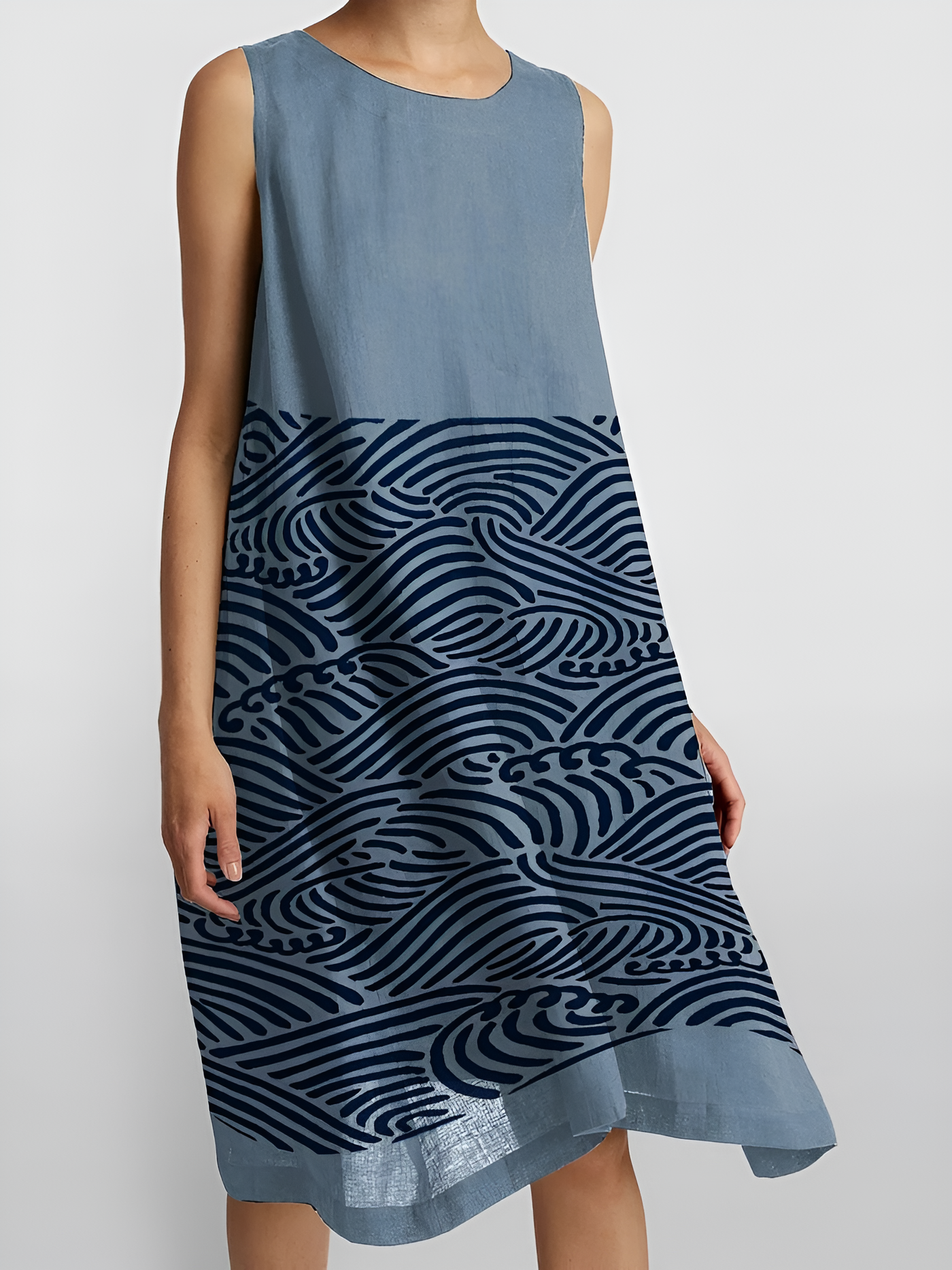 Flora - Sleeveless Midi Dress