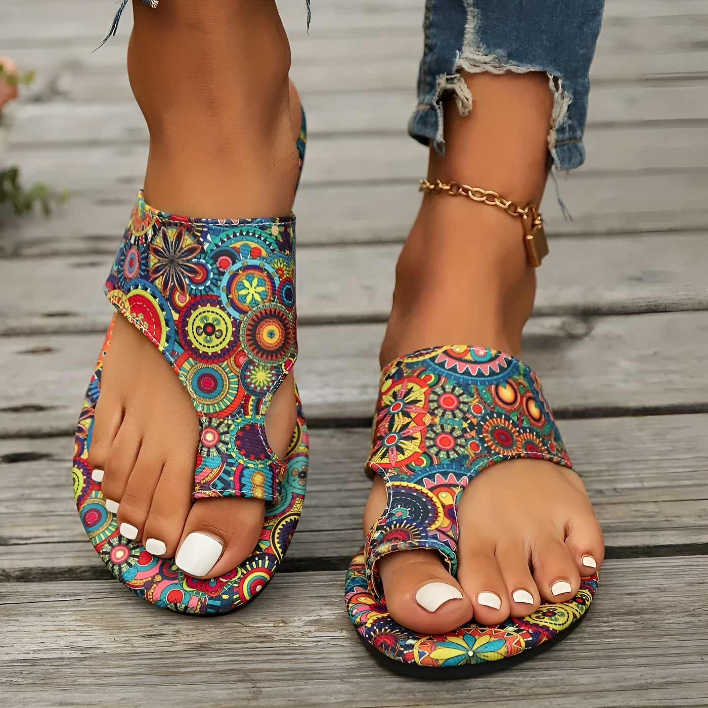Rhia - Vintage Bohemian Sandals