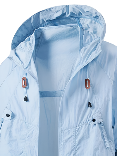 Jason - Outdoor Waterproof Windbreaker Jacket with Adjustable Hood