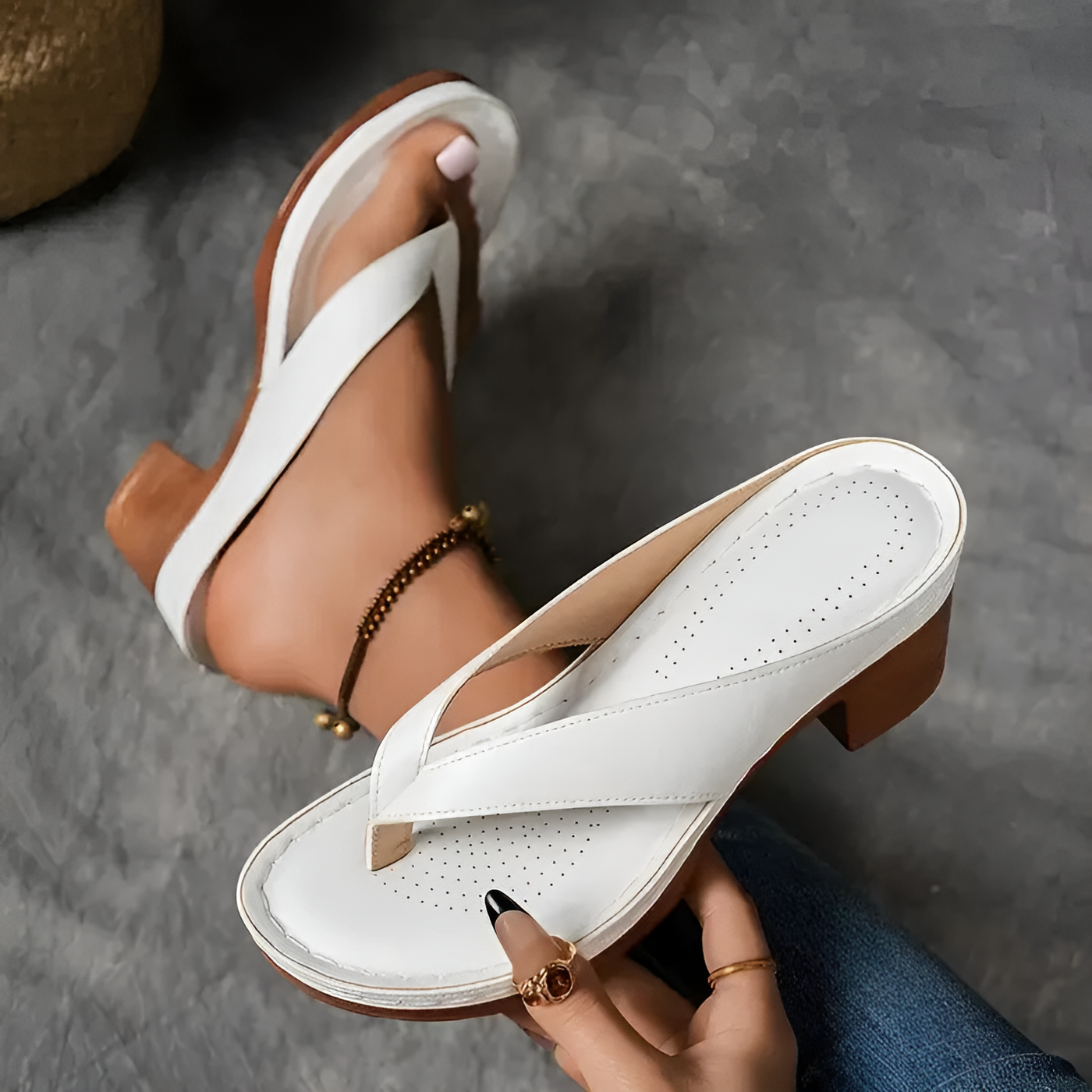 Charlotte - Orthopedic Heel Slippers