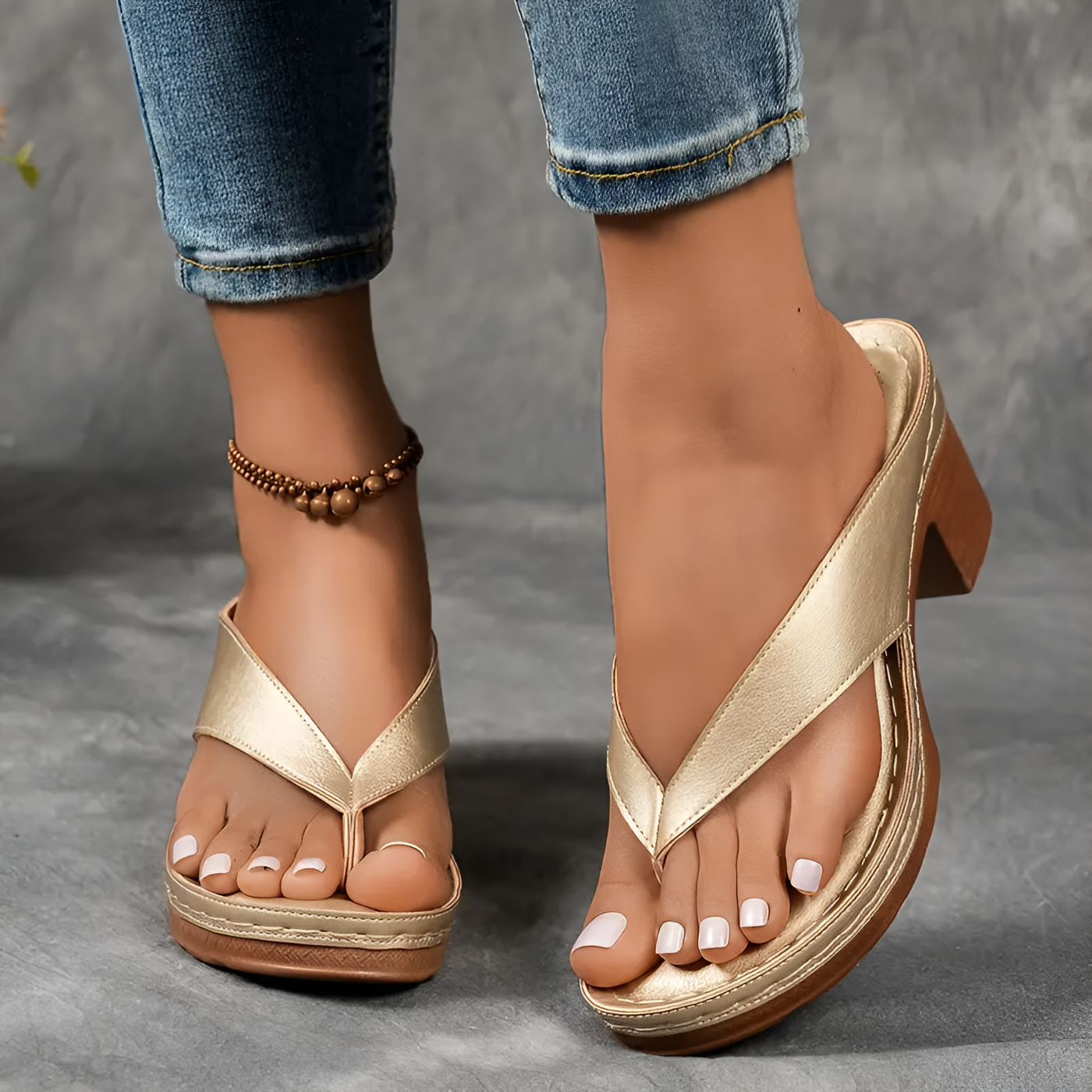 Charlotte - Orthopedic Heel Slippers