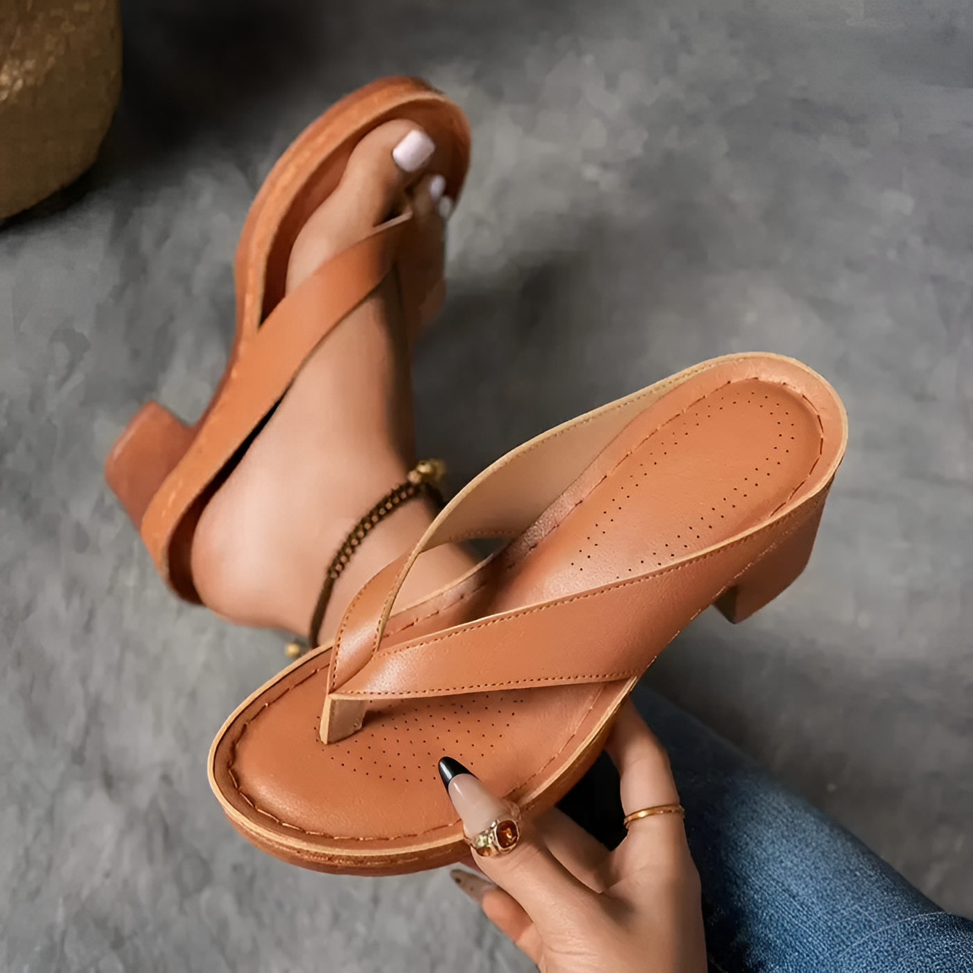 Charlotte - Orthopedic Heel Slippers