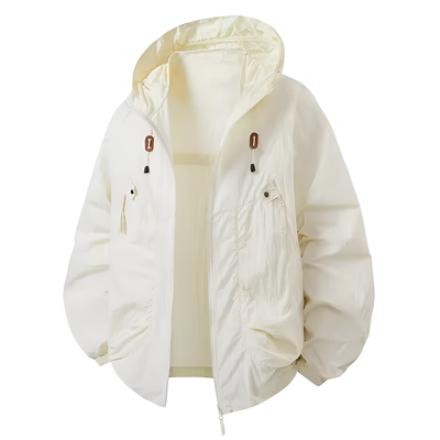 Jason - Outdoor Waterproof Windbreaker Jacket with Adjustable Hood