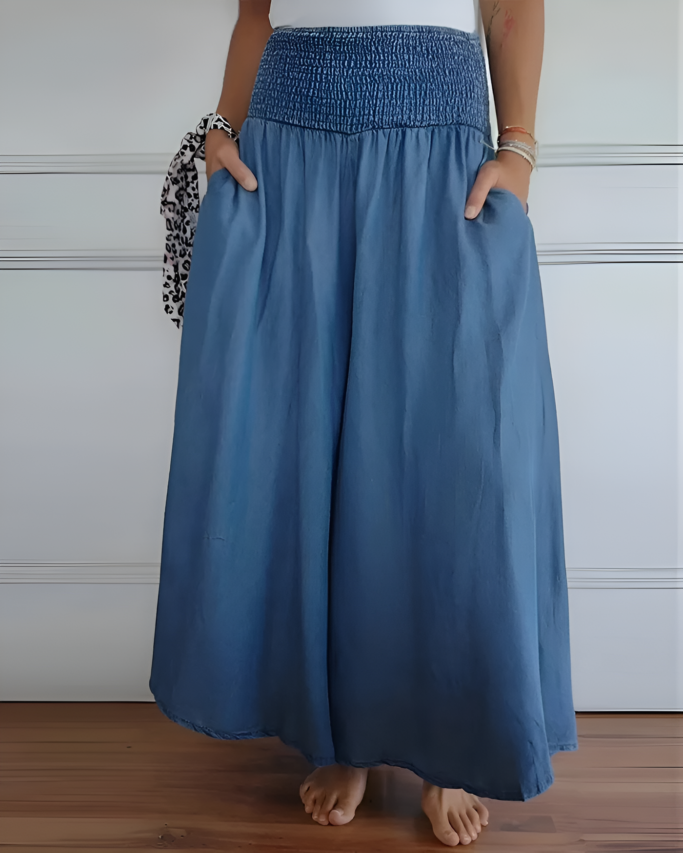 Amalia - Pants with Elastic Waistband