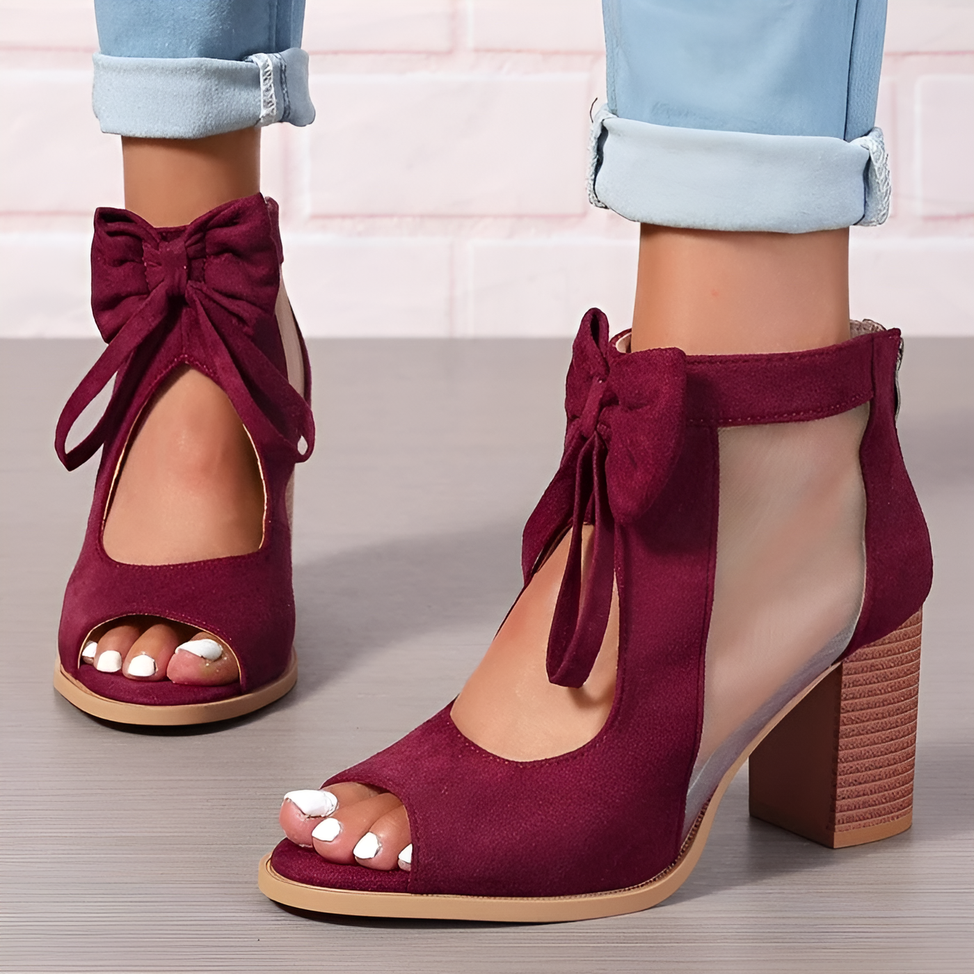 Ezra -  Bow Heels