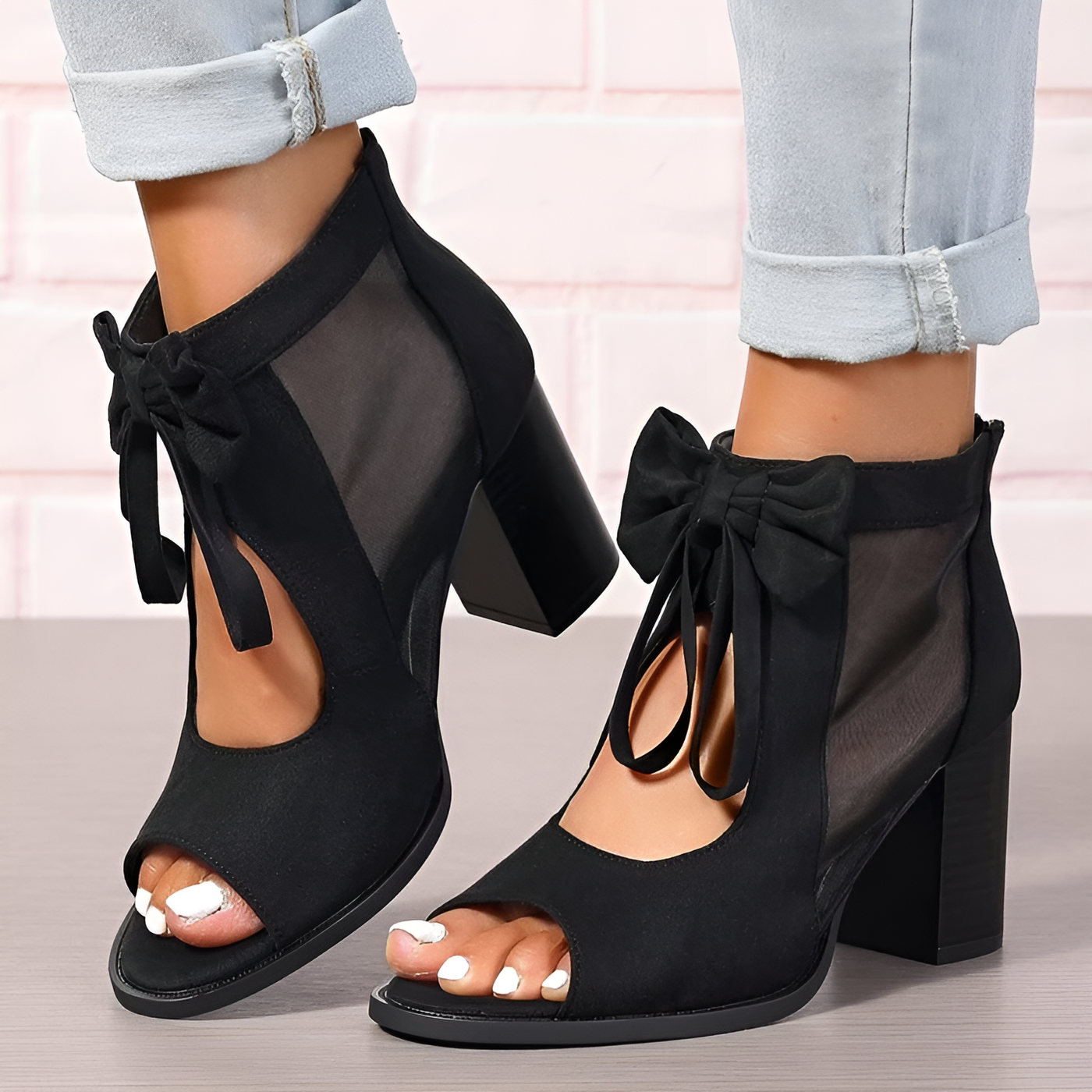 Ezra -  Bow Heels