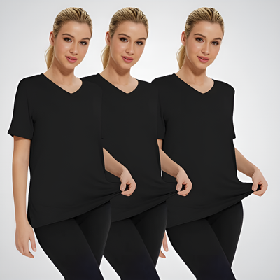 Celine – Casual Loose Fit Tee (Pack of 3)