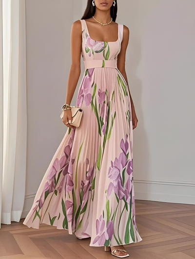 Reina - Elegant Floral Maxi Dress