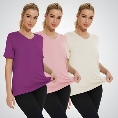 Celine – Casual Loose Fit Tee (Pack of 3)