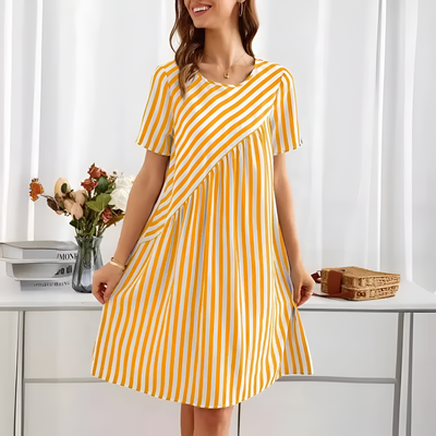 Effie – Striped Summer Dress