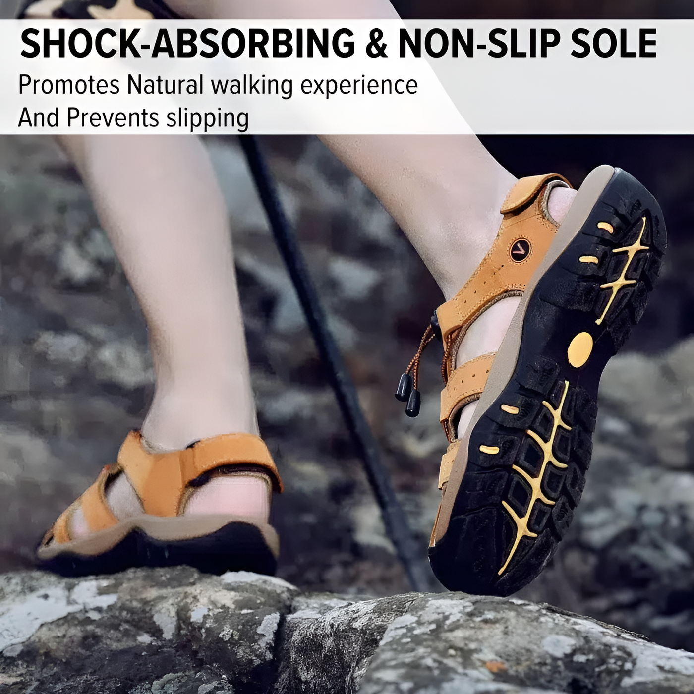 ORTHOSAND PRO | Orthopedic Comfort Sandals for Men