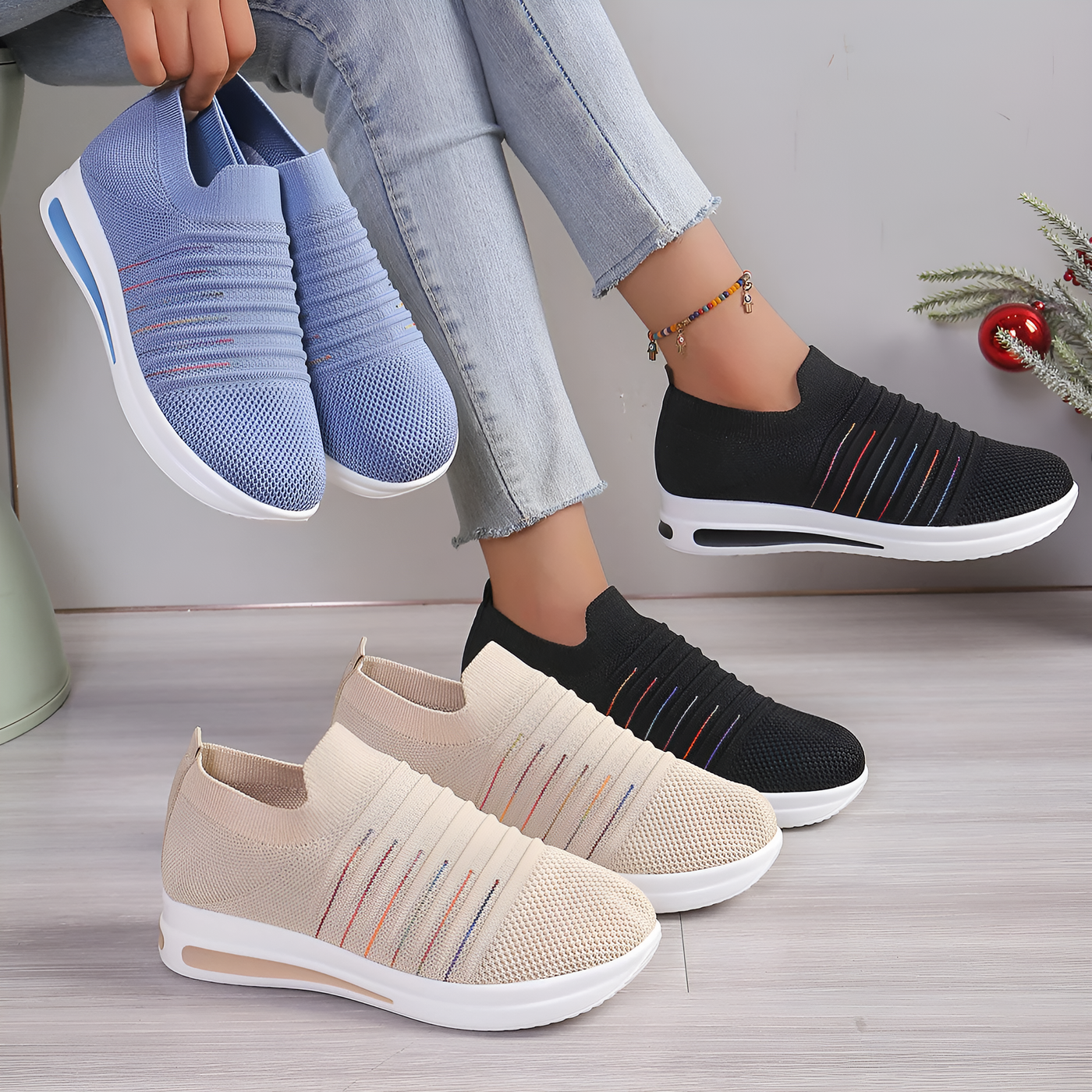 Kehlani – AirKnit Comfort Sneakers