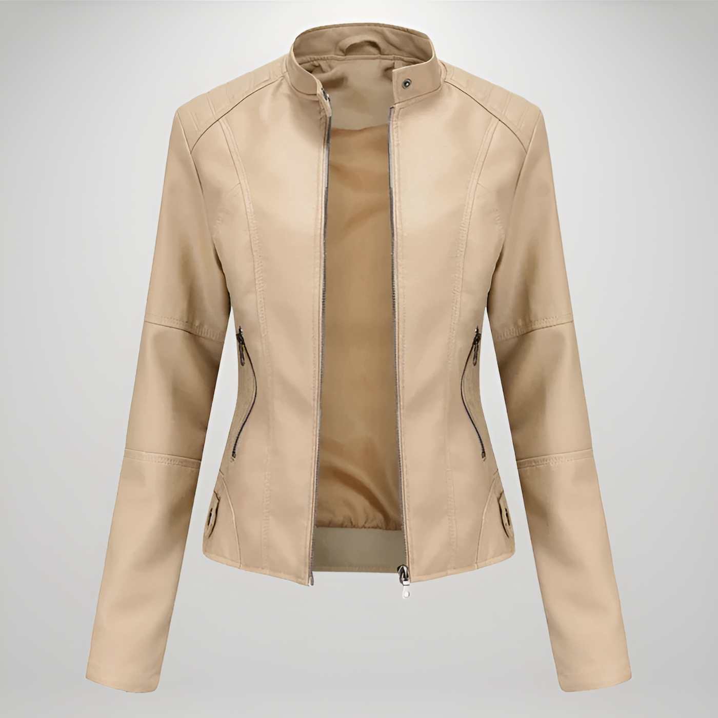 Alexandra - Classic Leather Jacket