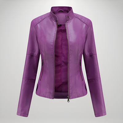 Alexandra - Classic Leather Jacket