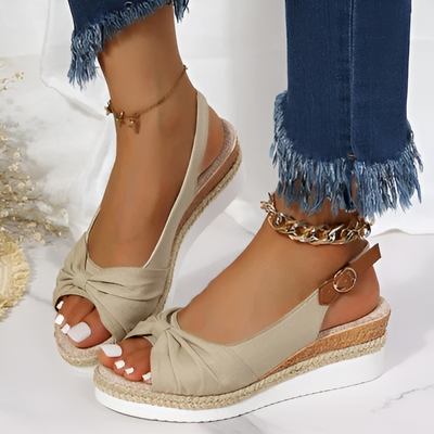 Celina - Ergonomic Bow Sandals