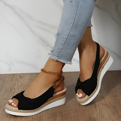 Celina - Ergonomic Bow Sandals