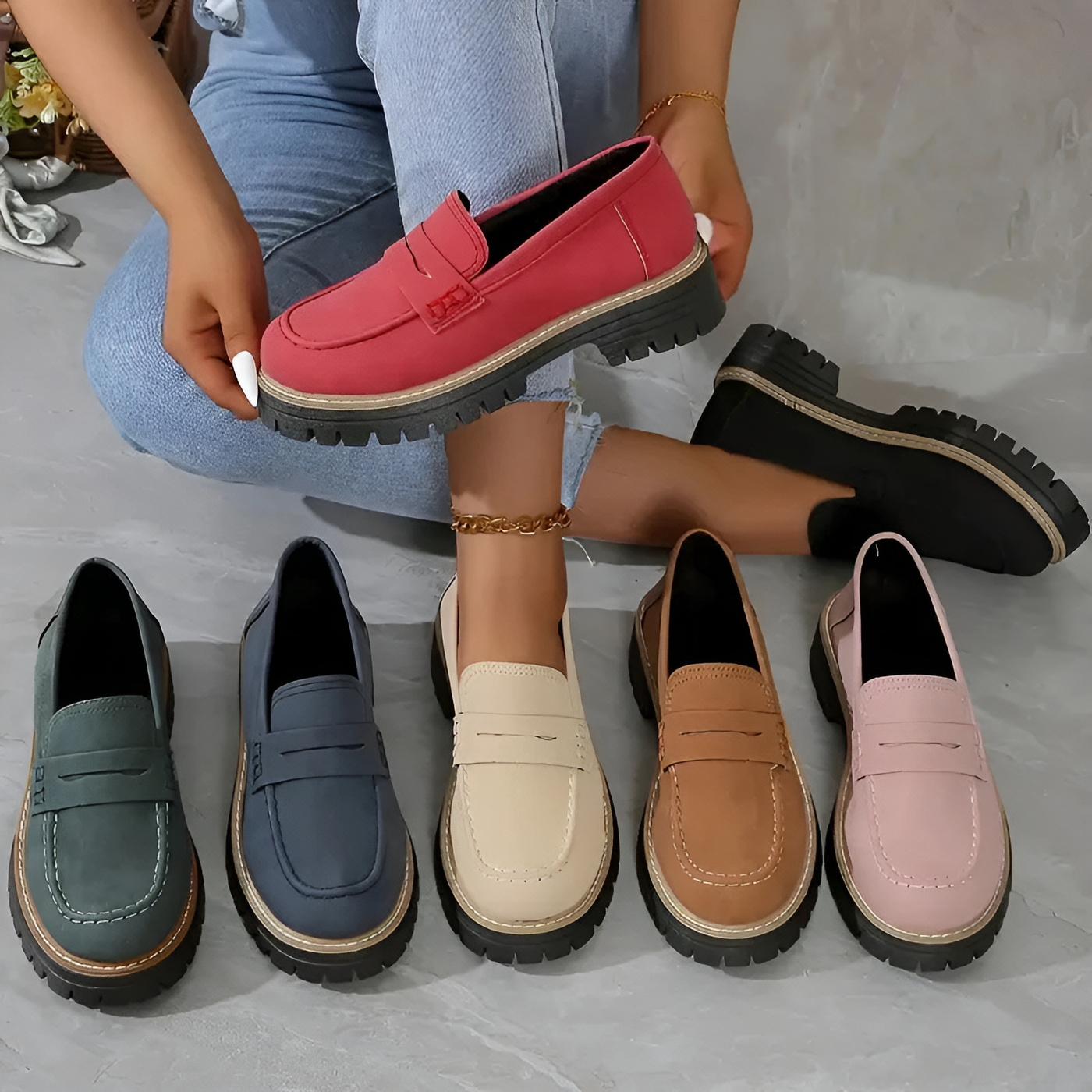 Stella – Comfortable Orthopedic Loafers